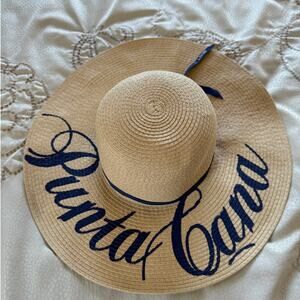 Punta Cana Floppy Sun Straw Hat Stylish Beach Sun Protection
